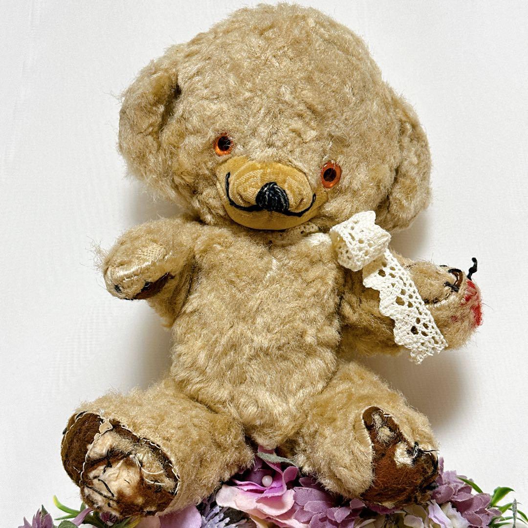 シュー2様　アンティークベア2体セット