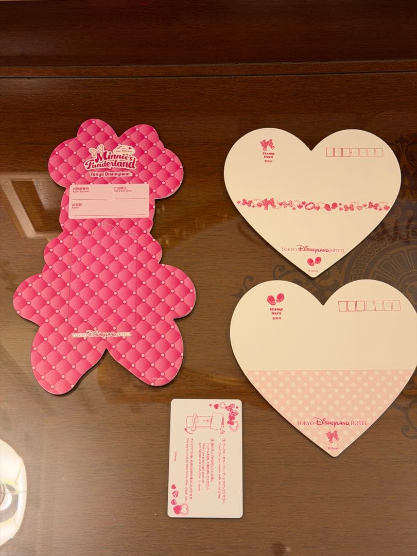 ディズニーランドホテル ミニーファンダーランド パルパルーザ ルームキー セット