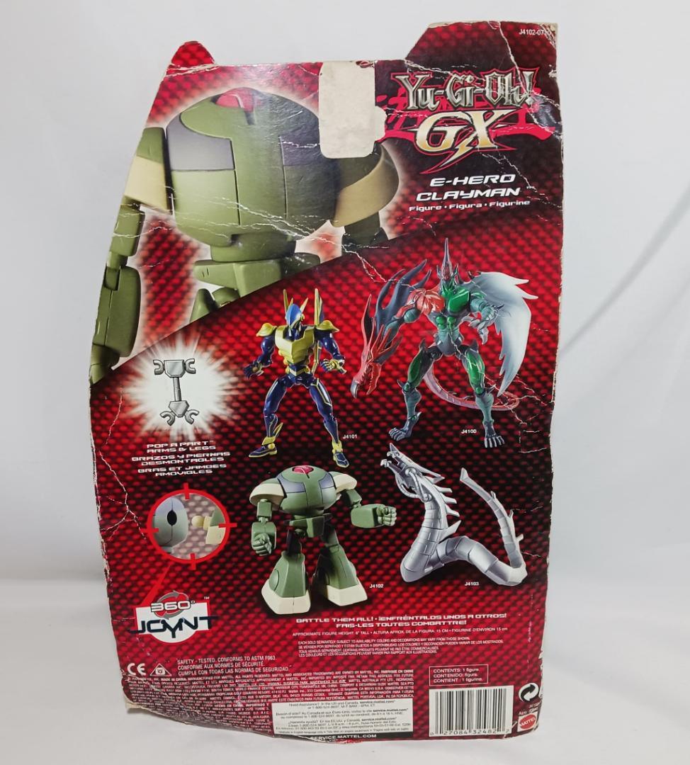 未開封 マテル　E・HERO クレイマン 遊戯王GX デュエリングフィギュア