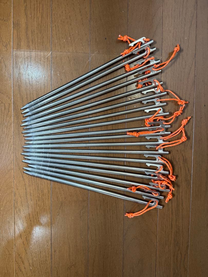 ペグバッグ(オガワ) + ペグハンマー(ロゴス) + ペグ セット