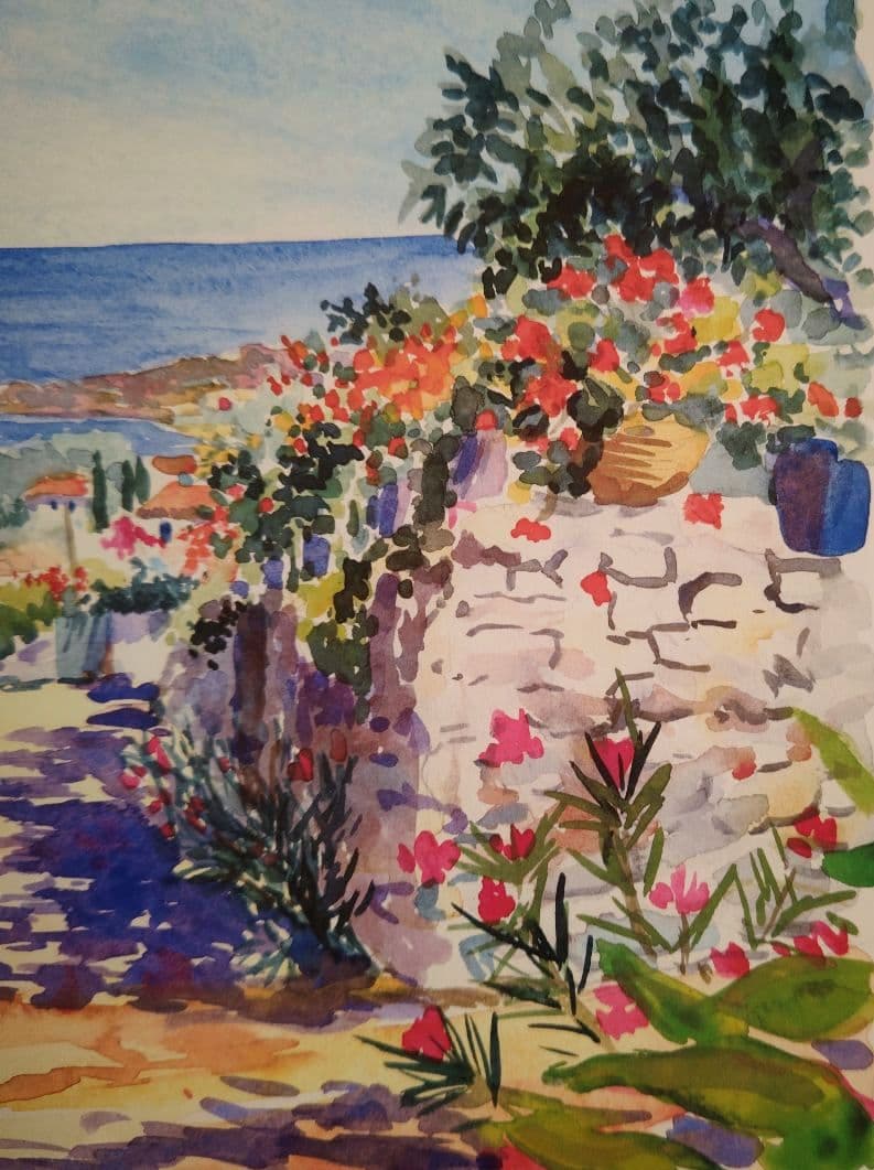 特価◯絵画 シルクスクリ―ン版画 額装品