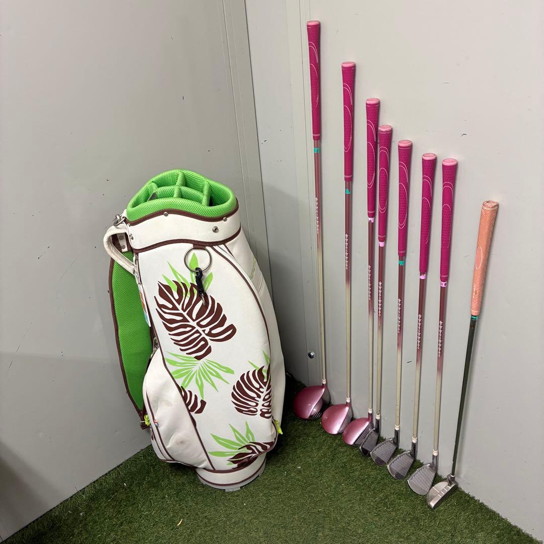 レディースゴルフクラブセット【PARADISO】【GOLDEN BEAR】★