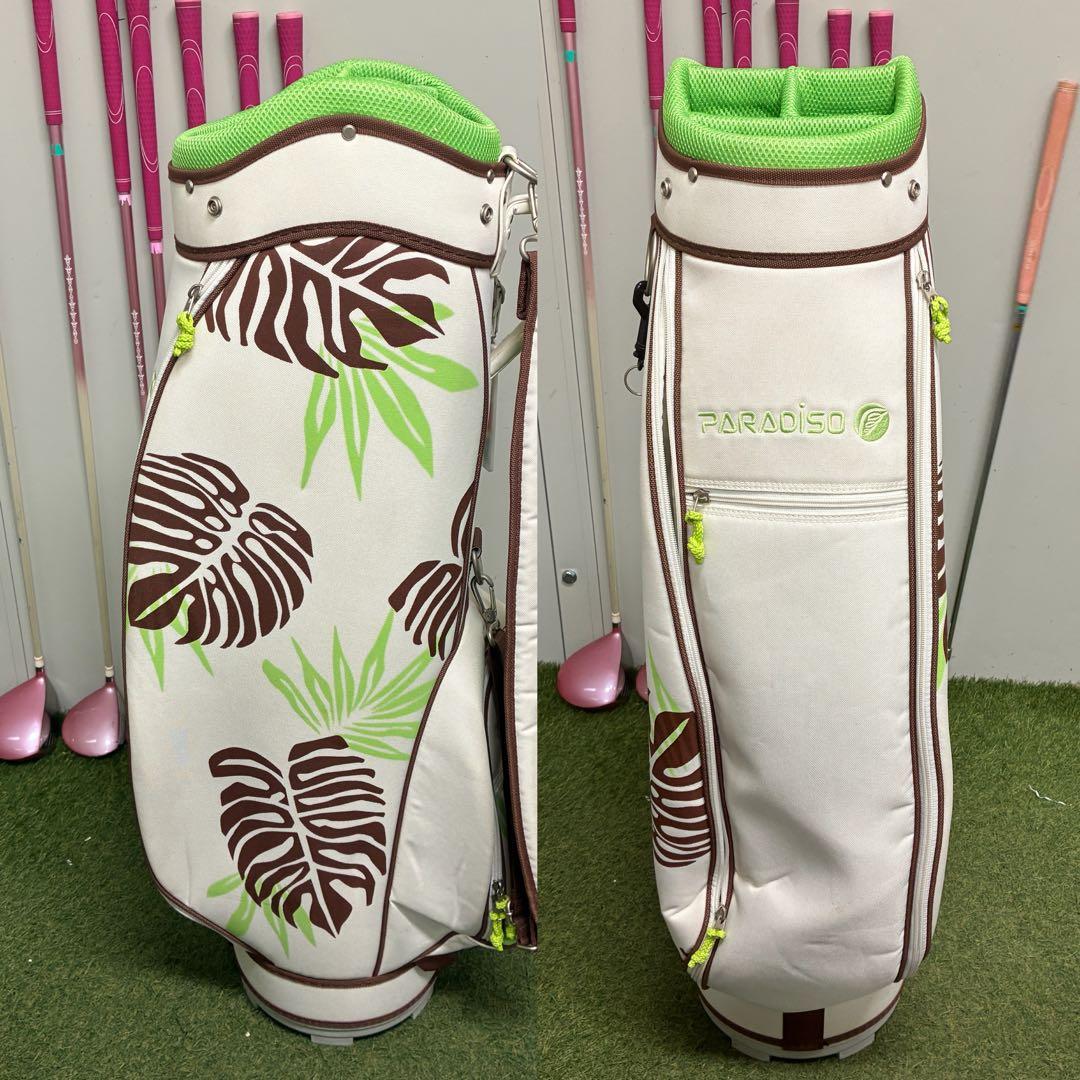 レディースゴルフクラブセット【PARADISO】【GOLDEN BEAR】★