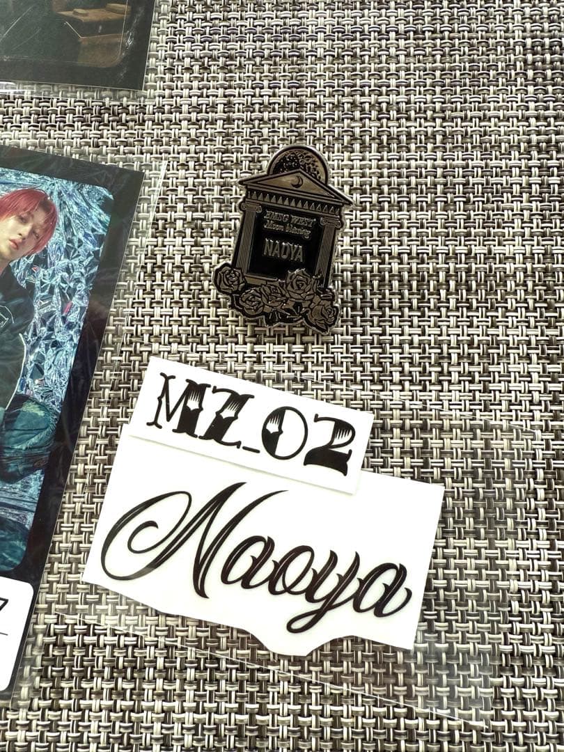 MAZZEL NAOYA ナオヤ ICステッカー　フォトカード　セット