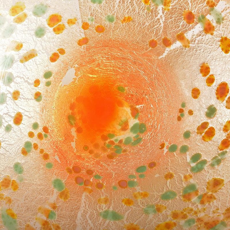 ガラス作家　高松敬子作　鉢　器　2点まとめて　D　R7510