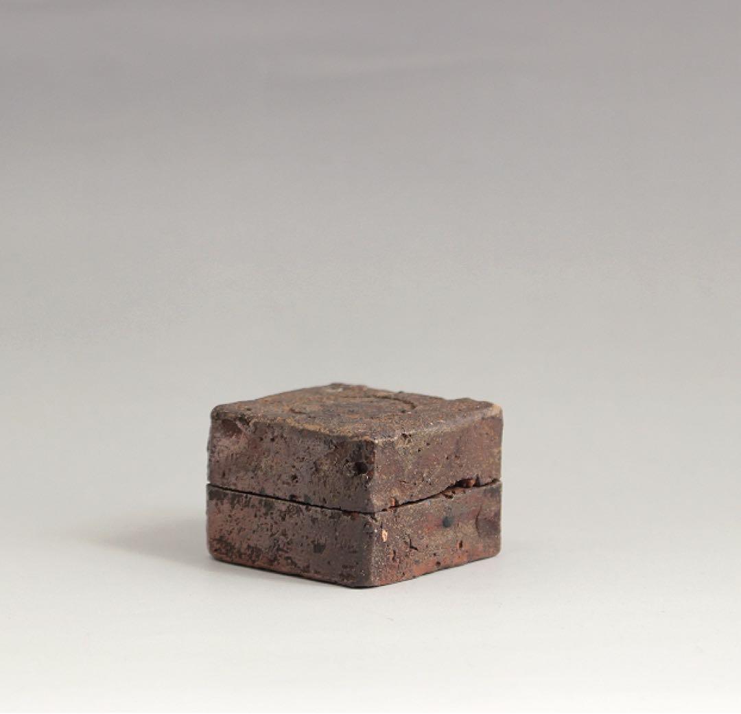 伊賀 切餅 香合 茶道具 茶室 古美術 古道具 アンティーク