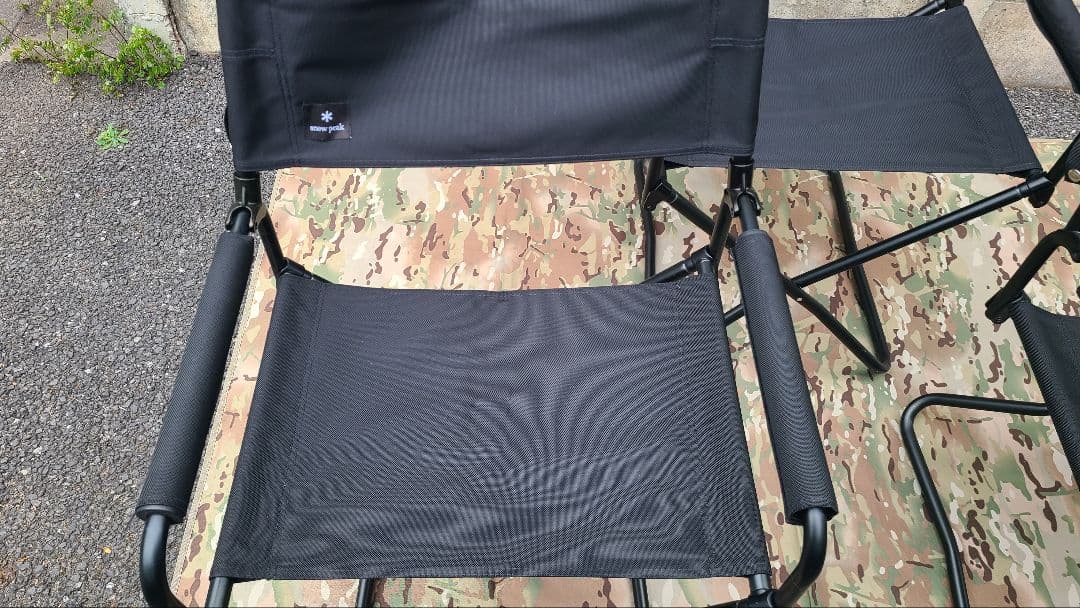 【限定品】スノーピーク　ガーデンFDチェア　ブラック　廃盤品　雪峰祭