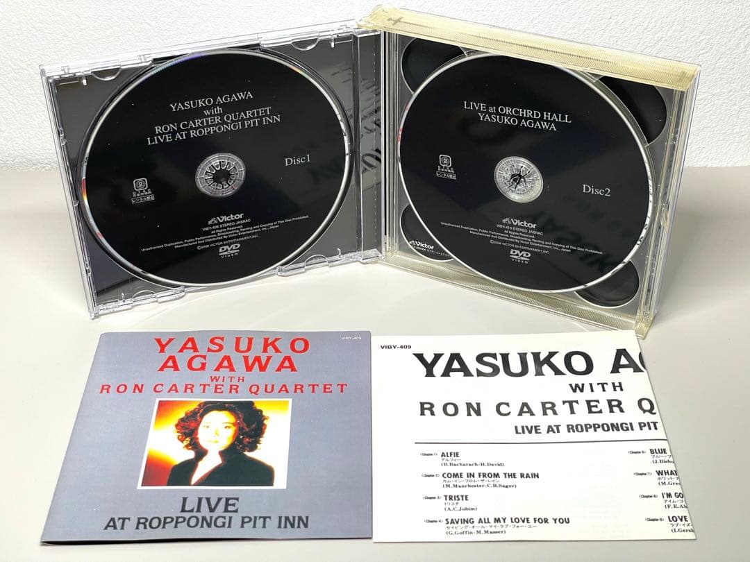 激レア DVD 阿川泰子 YASUKO AGAWA DEAR LIVE BOX