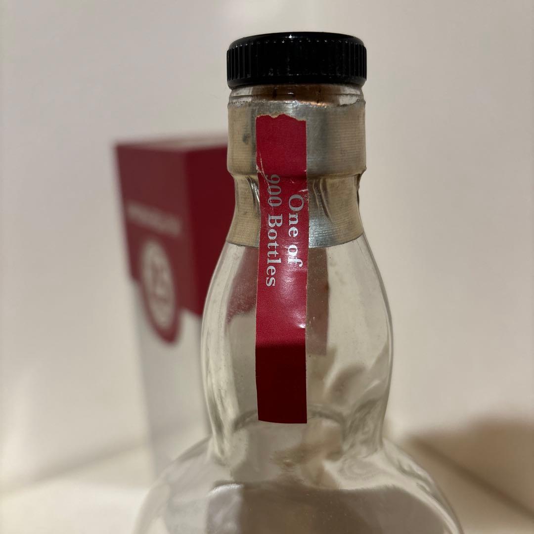 「希少」スプリングバンク25年 空き瓶 未洗浄 900本限定