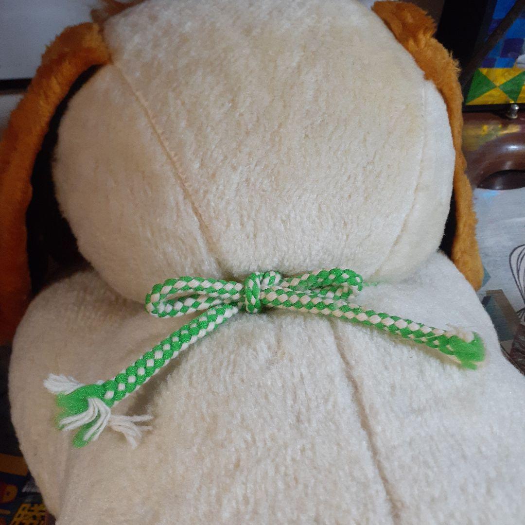 ビンテージ　昭和レトロ　70s 当時物　日本製　特大　いぬぬいぐるみ　宇山あゆみ