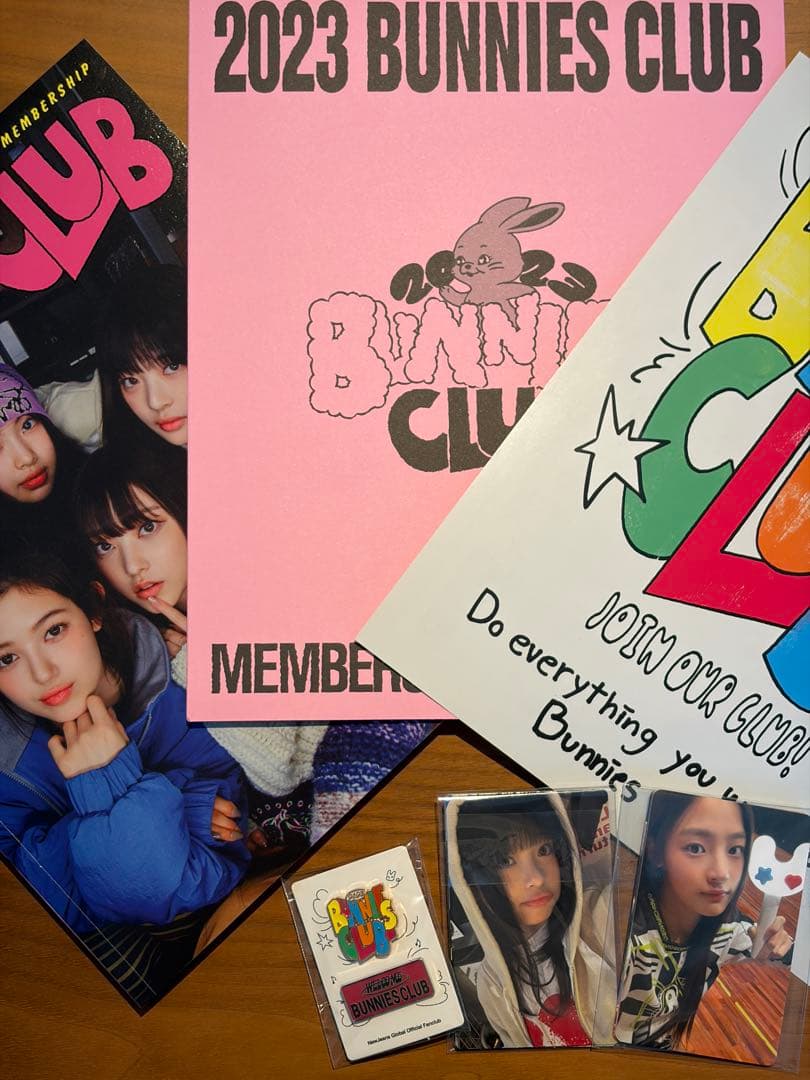 NewJeans Bunnies Club メンバーシップキット