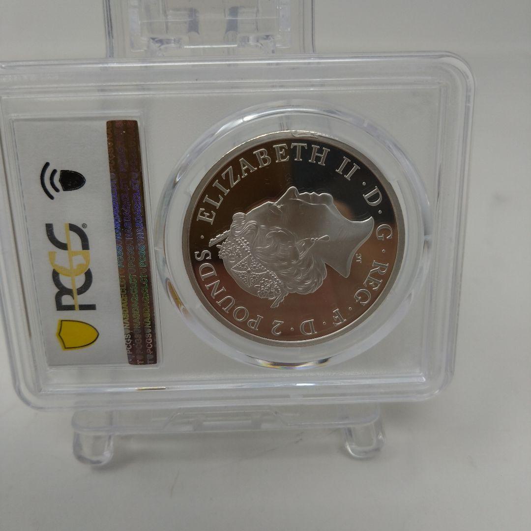 PCGS PR69 チューダービースト　イングランドのライオン　2022