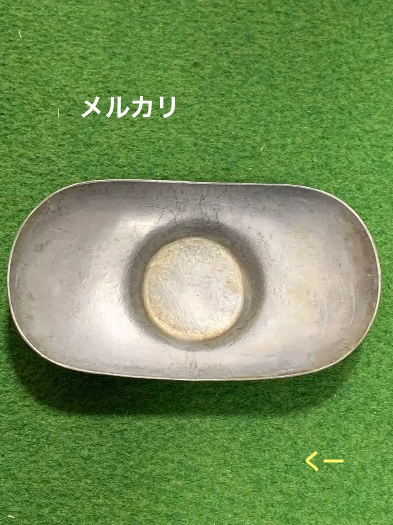 茶托(大) 五客　楕円　忠信浄錫　渡り