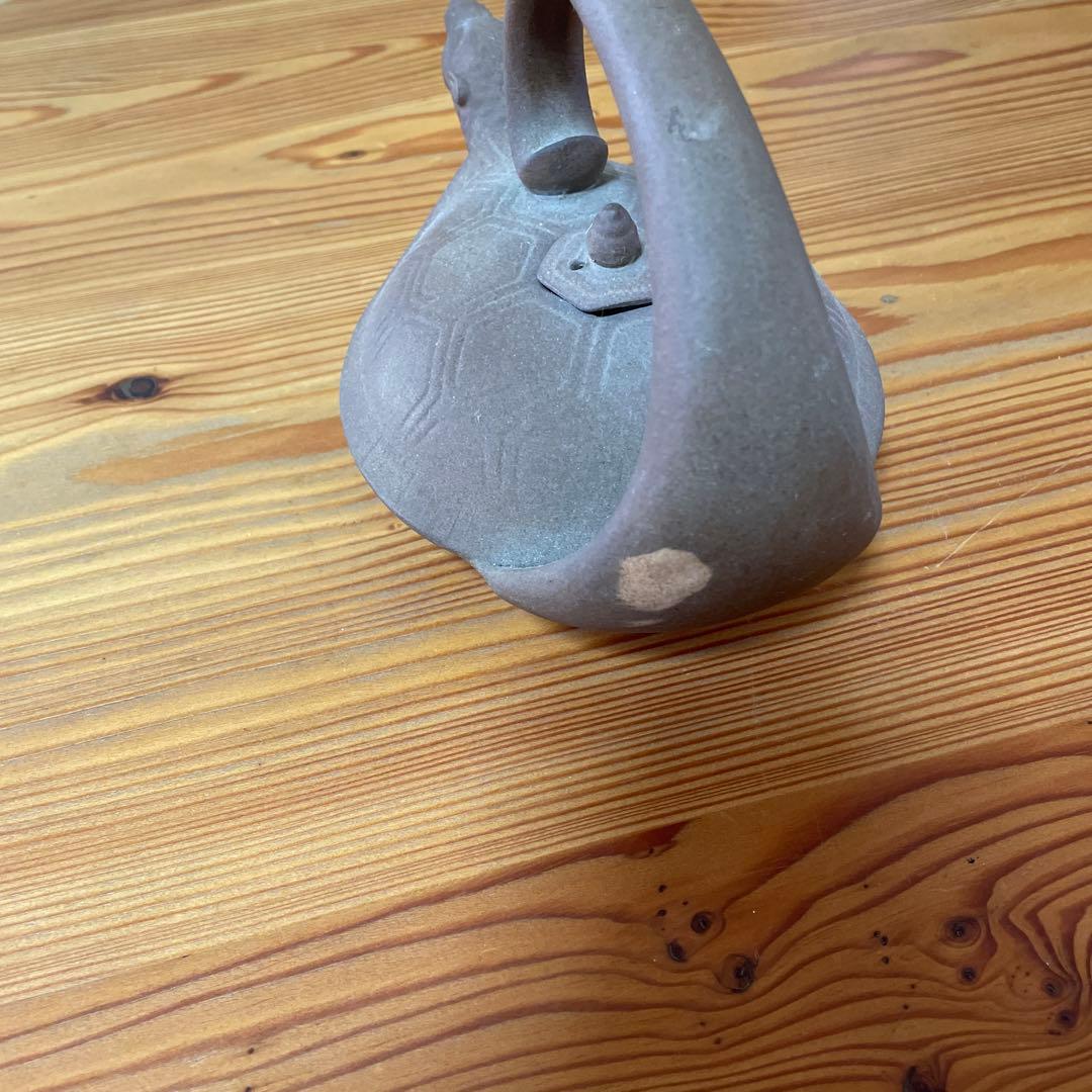 第14代　沈壽官　亀　酒器　茶器　急須　千代香