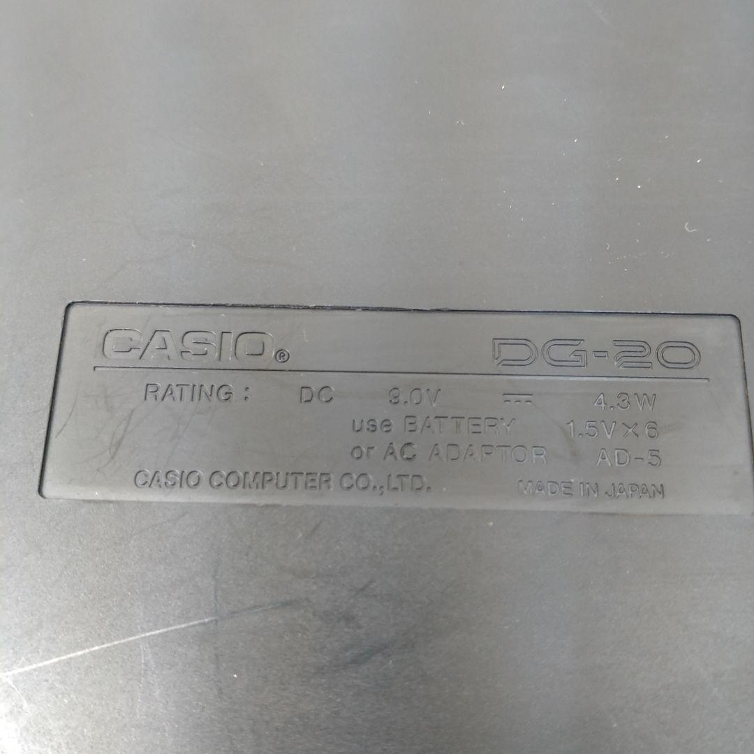 CASIO DG-20 デジタルギター 動作OK！