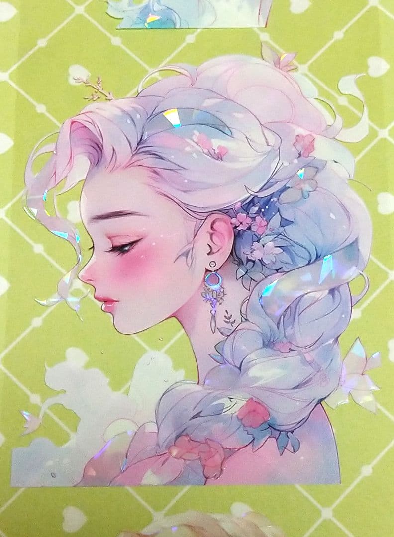 廃盤品✩J864＃幻彩少女(贝壳光)血液供给切り売り海外人物女の子AIマステ