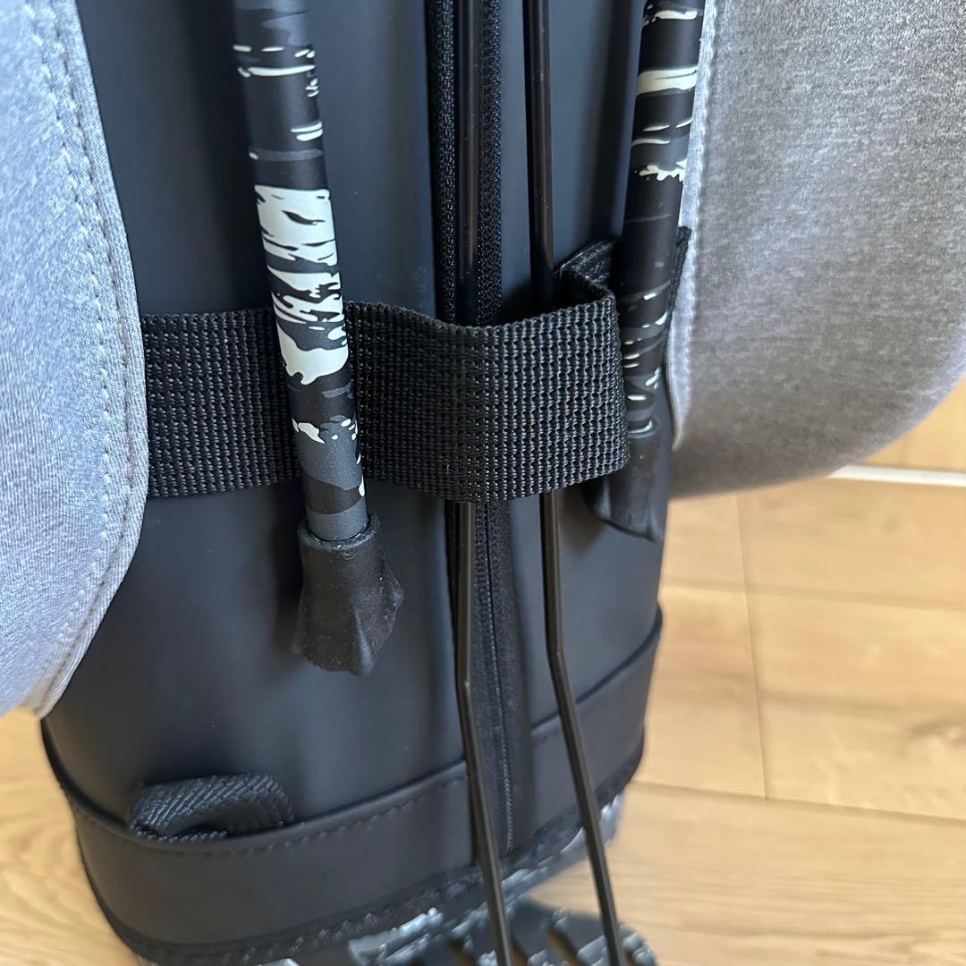 希少 ルコック le coq sportif アスリート迷彩 スタンドキャディ