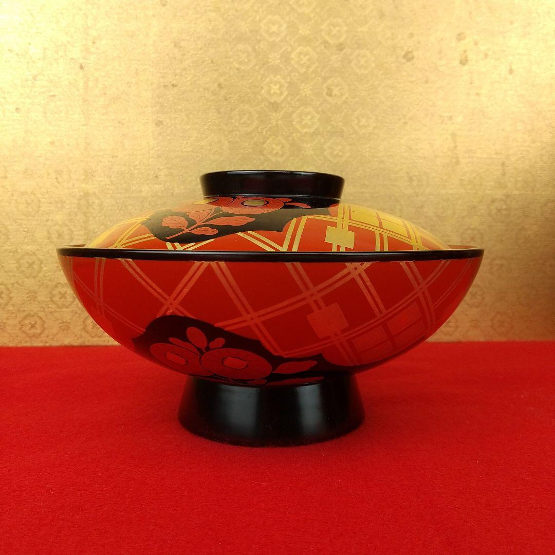 【お値下げしました！】輪島塗　秀衡蒔絵煮物椀　大向高州堂　10客