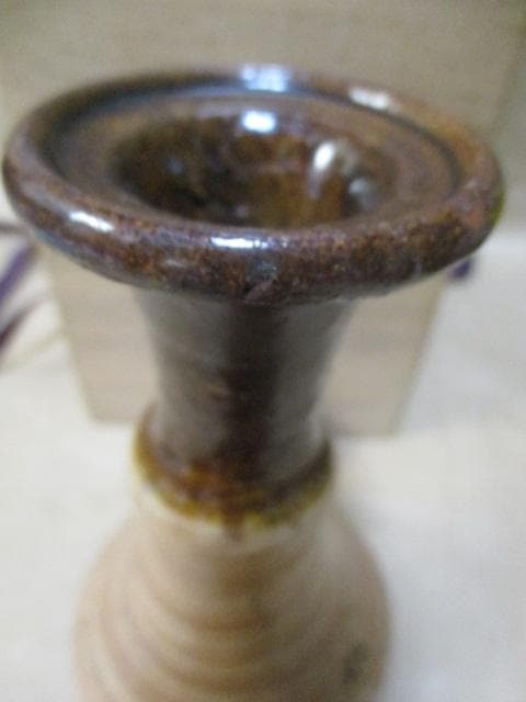 古唐津　二彩唐津瓶　古箱付き　R29-1