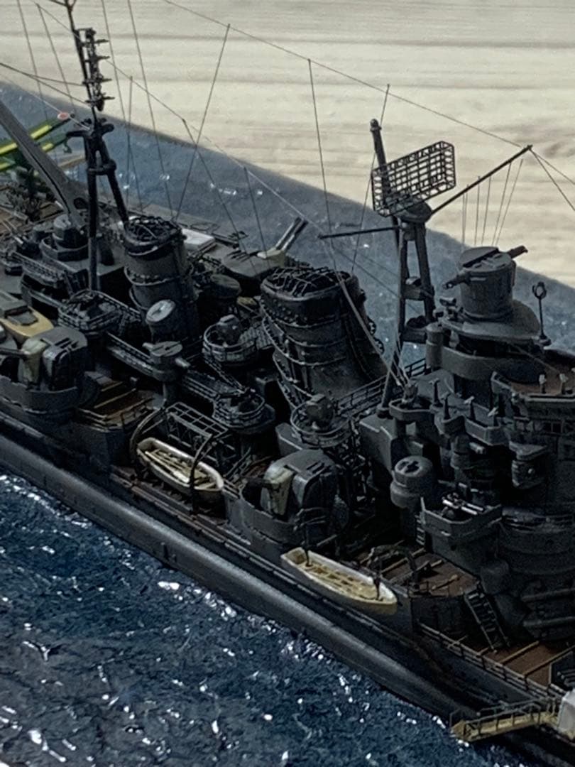 フジミ1/700重巡洋艦羽黒　完成品