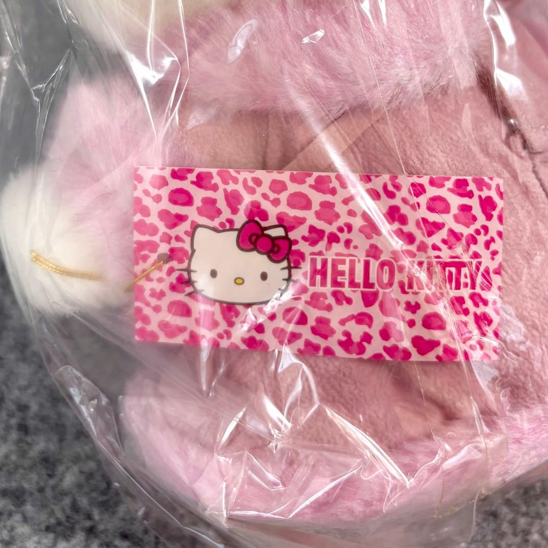 ハローキティ ドール ぬいぐるみ バックスキン コート ピンク