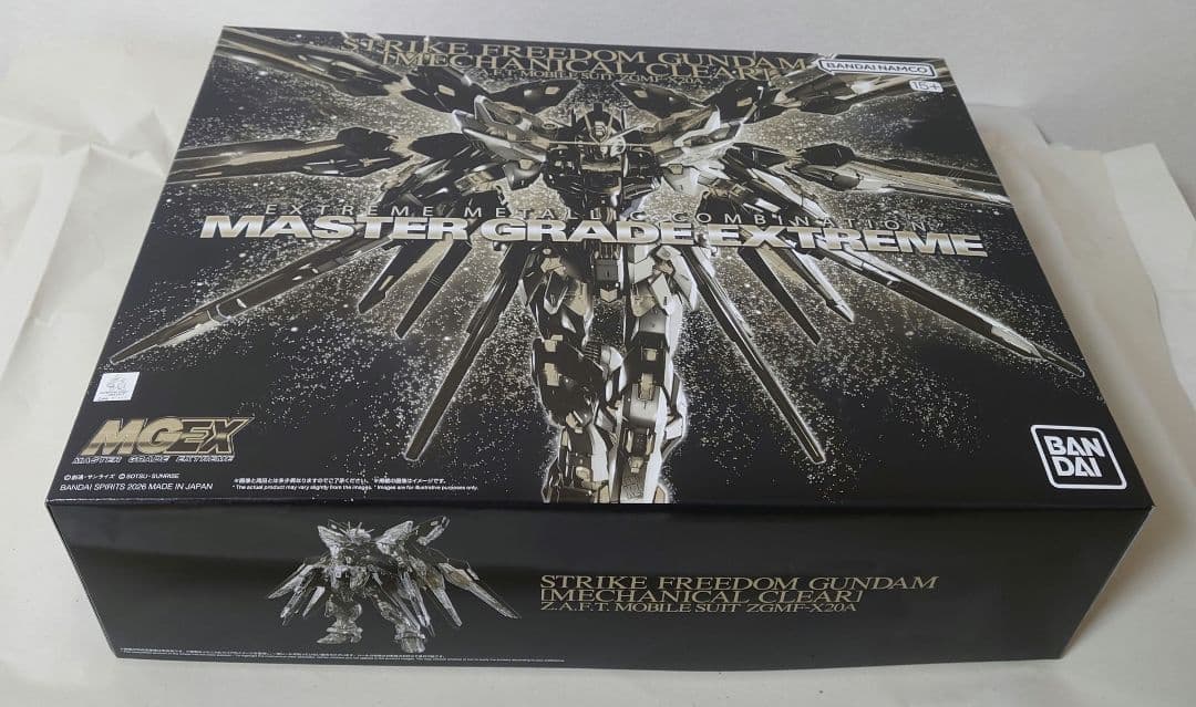 未組立 MGEX ストライクフリーダムガンダム メカニカルクリア