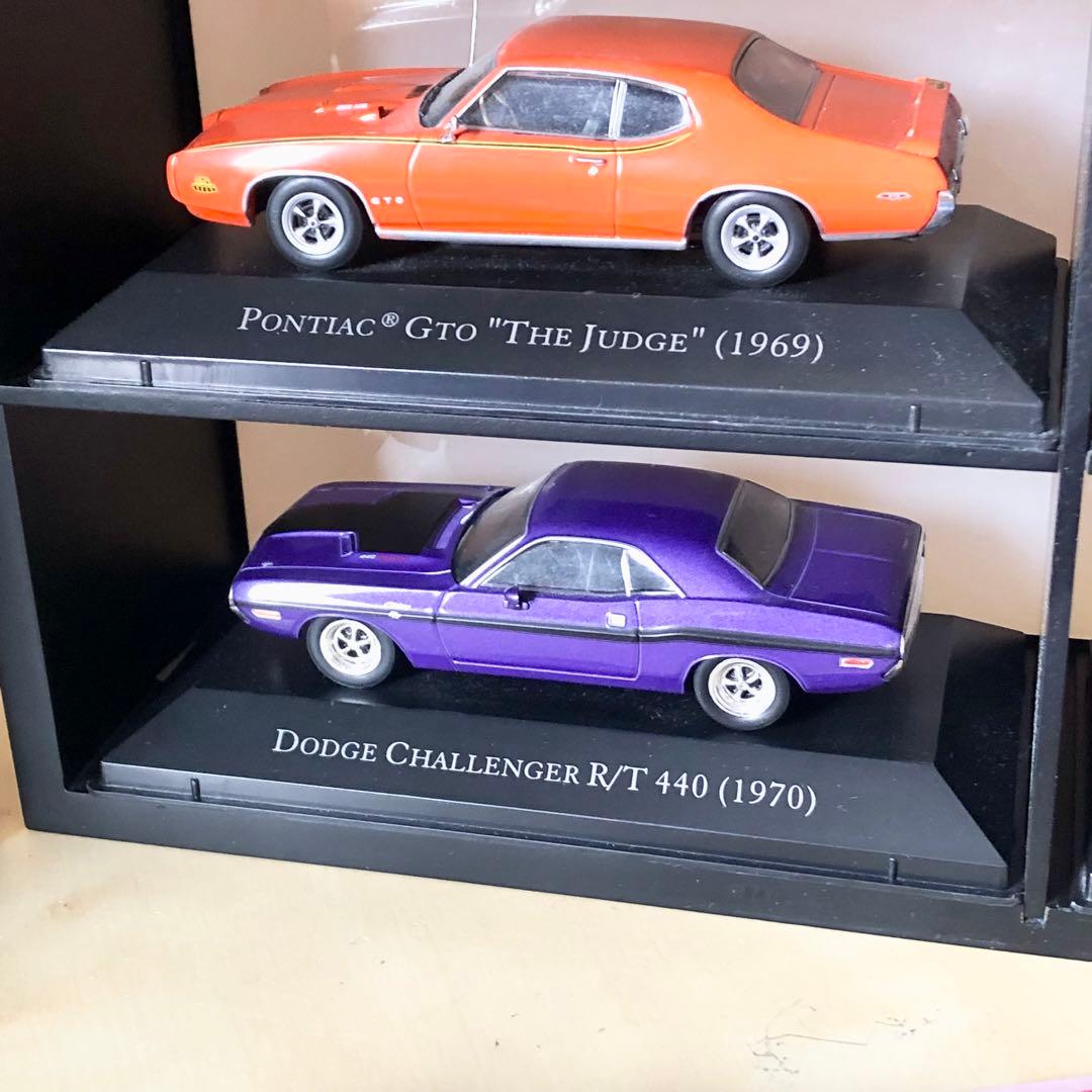 20台 デアゴスティーニ アメリカンカー コレクション 専用ディスプレイケース付