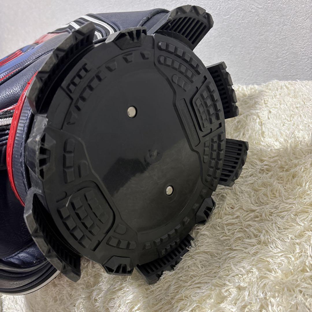 【希少品】 コカコーラ キャディバッグ カート式 8分割 レザー・エナメル仕様