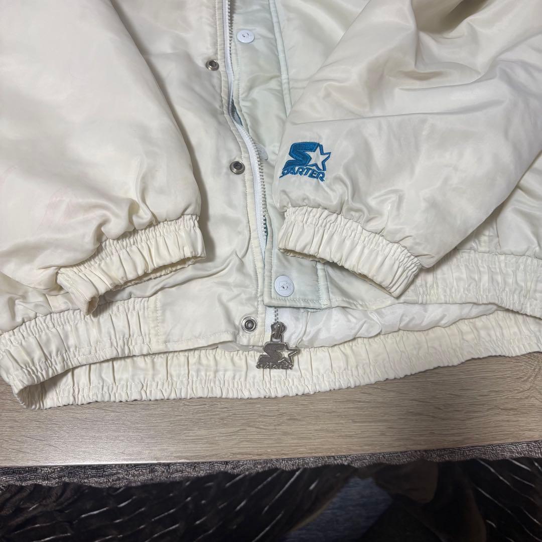 古着Miami Dolphins Starter 中綿ジャケット ホワイト