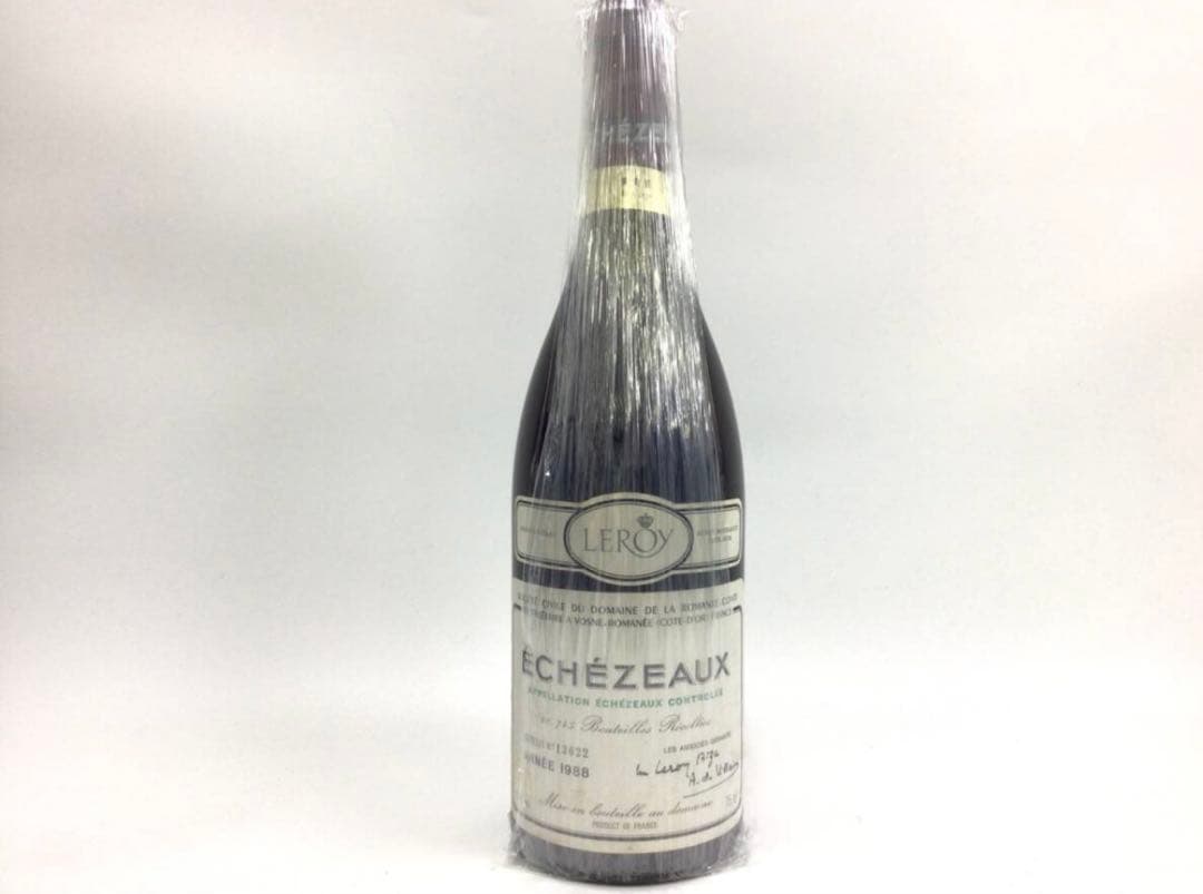 【現状渡し】　DRC ルロワ エシェゾー 1988年　未開栓 液面良好
