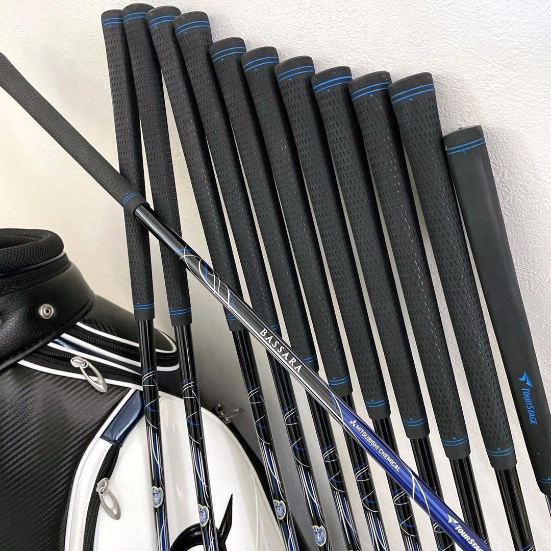 未使用に近い　最新2023モデル　メンズ　ブリヂストン　ツアーステージ　VIQ