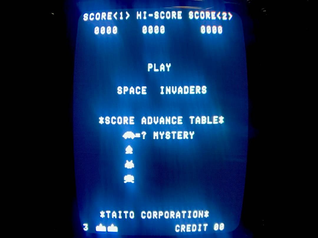 基板 基盤 スペースインベーダー 白黒 タイトー アップライト INVADER