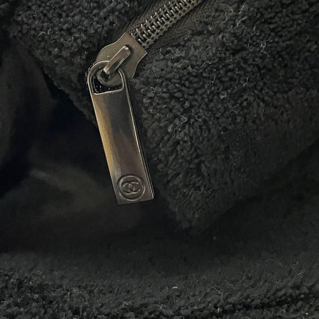 CHANEL シャネル ノベルティ ショルダーバッグ ブラック ホワイト