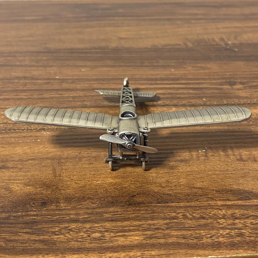 UNOAERRE シルバー800 飛行機 置物 72.8g