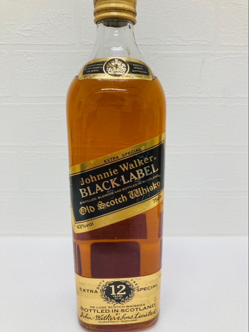 ジョニーウォーカー ブラックラベル 12年 エクストラ スペシャル2本セット