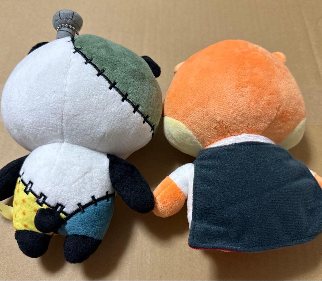 ごきげんぱんだ&こねずみ　ハロウィンUG ぬいぐるみ