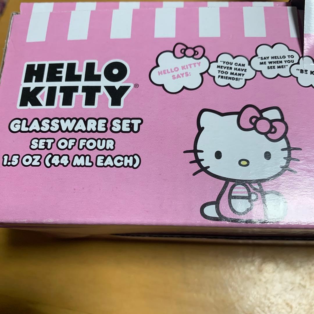 ハローキティ ショットグラス4点セット