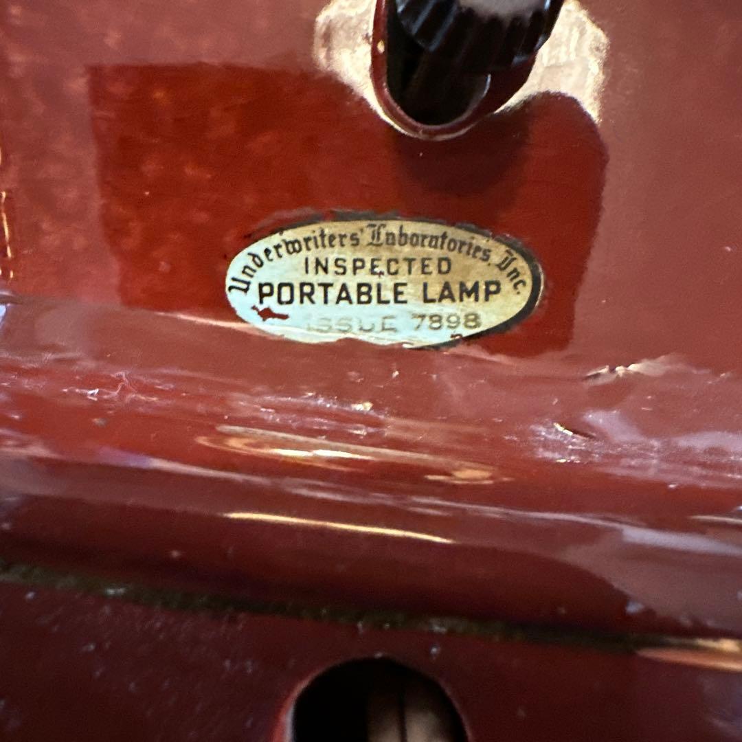 1950年代　TWO FACE ランプ　ミッドセンチュリー　ヴィンテージ