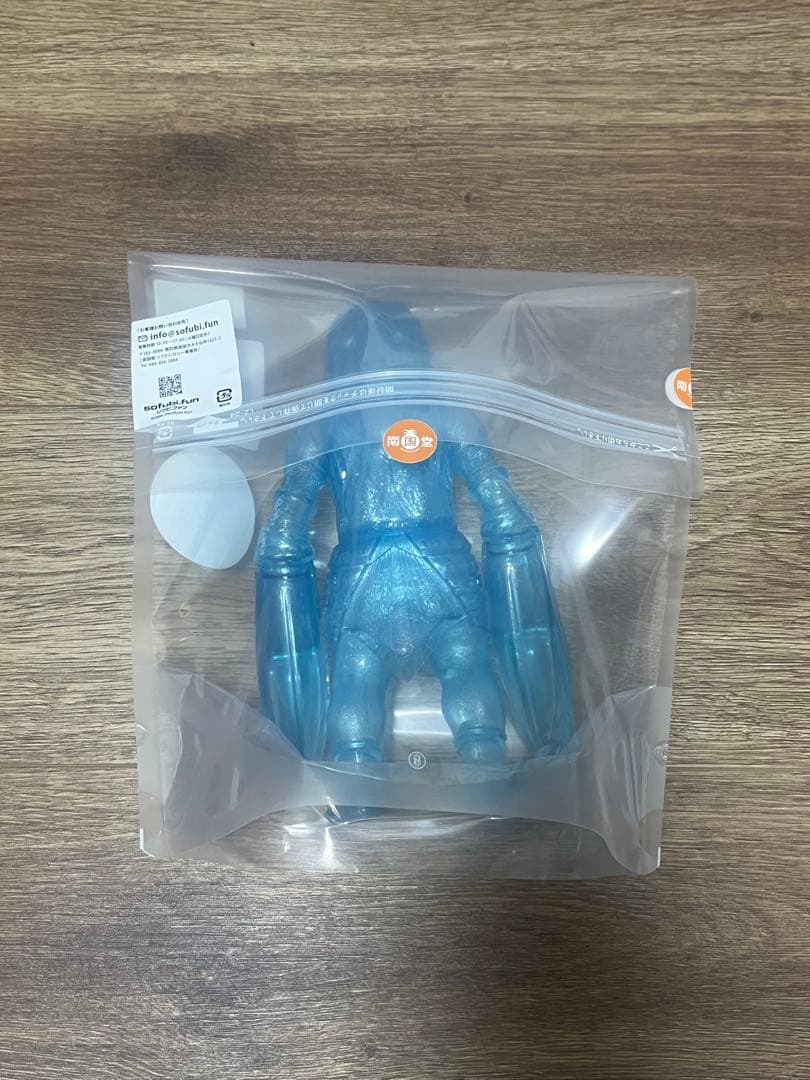 デフォルメ バルタン星人 クリアブルー ver. ソフビ