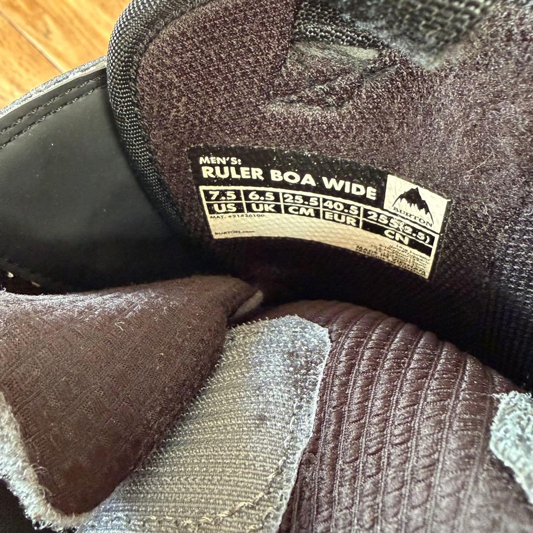 BURTON RULER BOA WIDE 25.5 バートン ルーラー ワイド