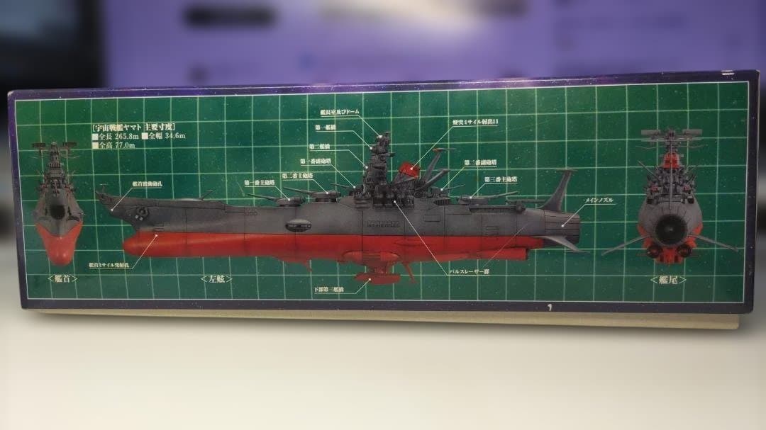 宇宙戦艦ヤマト 1/700 プラモデル　DVDBOX特典