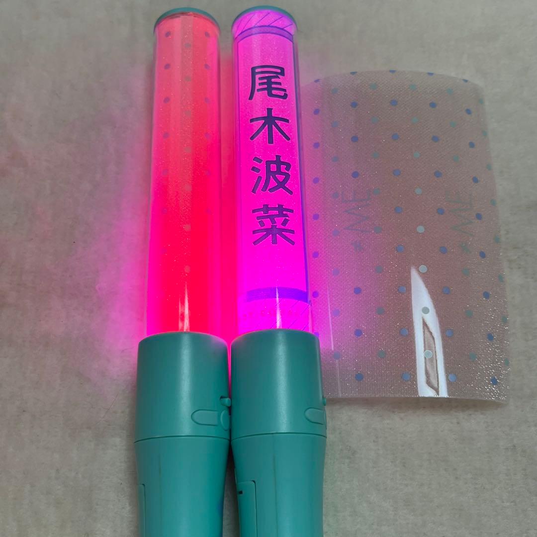 ≠ME 尾木波菜 ペンライトフィルム付き公式ペンライト
