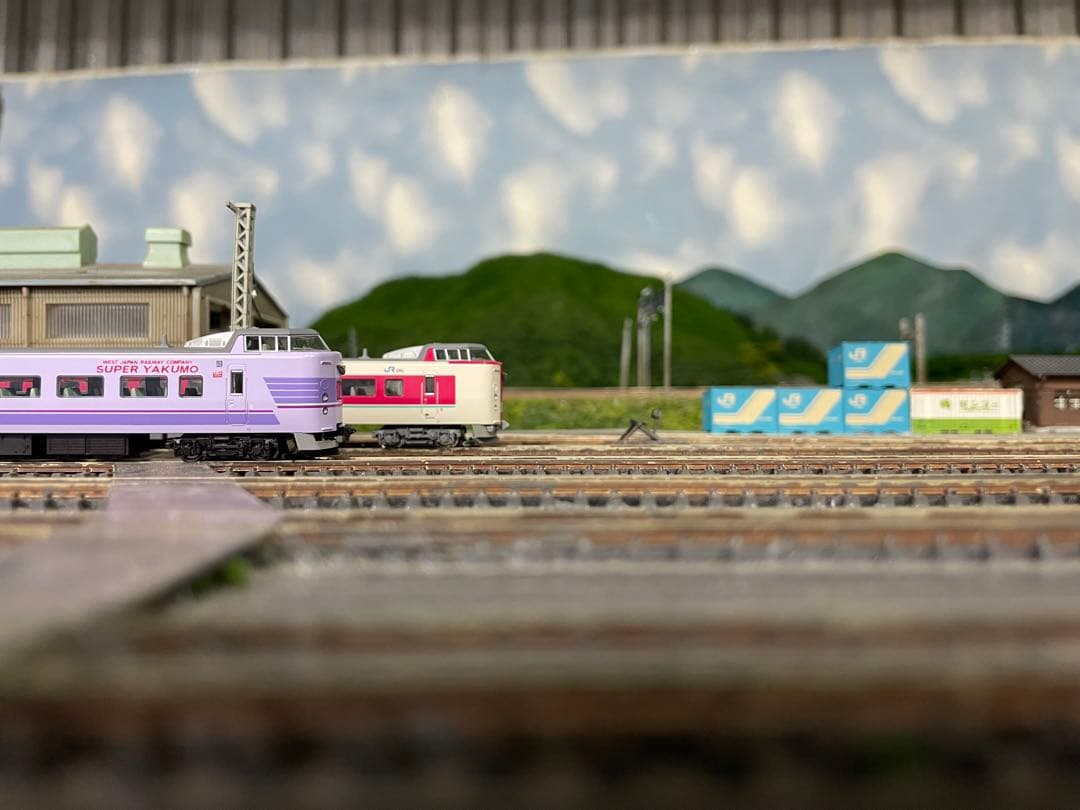 KATO 381系 スーパーやくも 、381系ゆったりやくもグレー台車セット