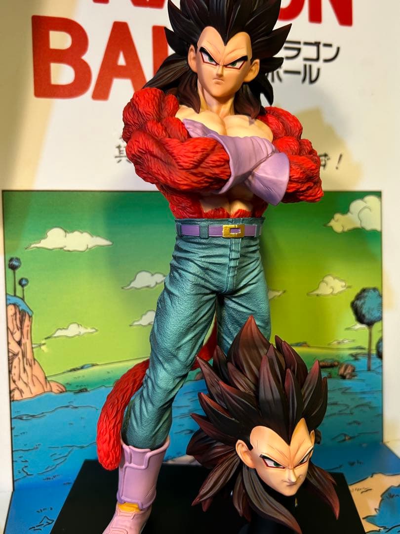 ドラゴンボール 孫悟空 フィギュア 超サイヤ人4 ベジータ セット