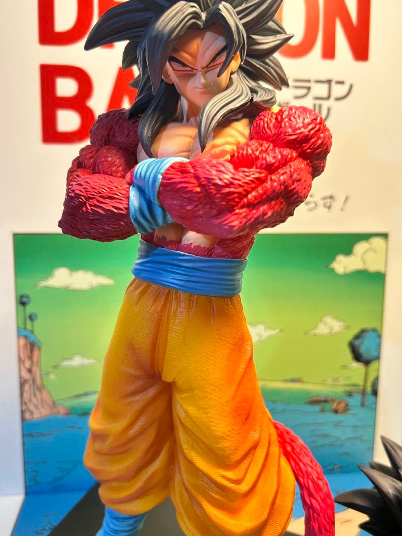 ドラゴンボール 孫悟空 フィギュア 超サイヤ人4 ベジータ セット