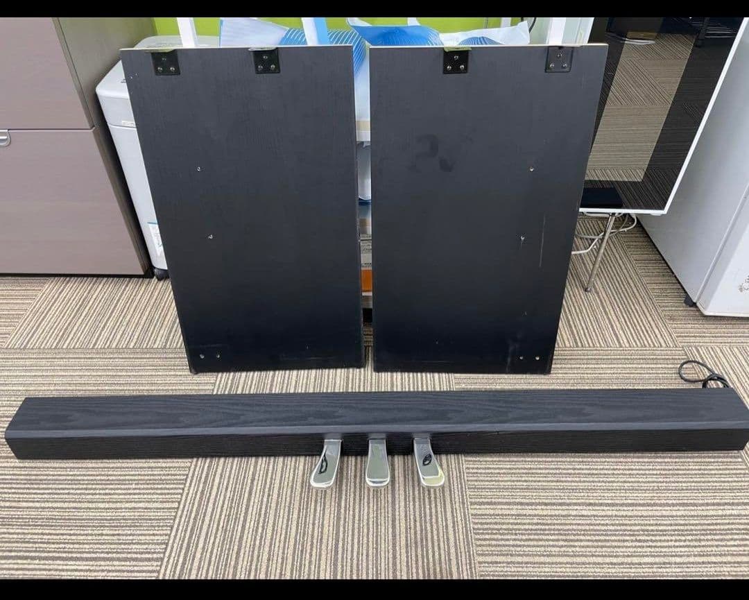 電子ピアノ88鍵盤　ハンマーアクション鍵盤　3本ペダル　ブラック