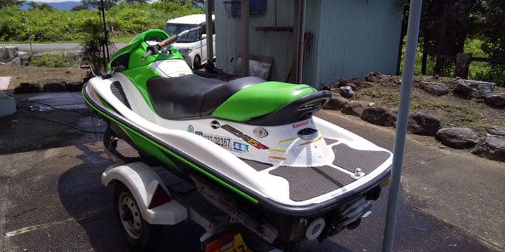 カワサキ　STX15f トレーラー付き