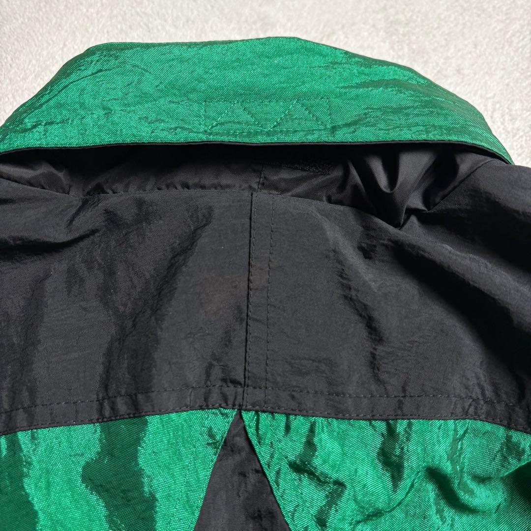 90s Jリーグ　読売ヴェルディ　NIKE ナイロンベンチコート　ホームカラー