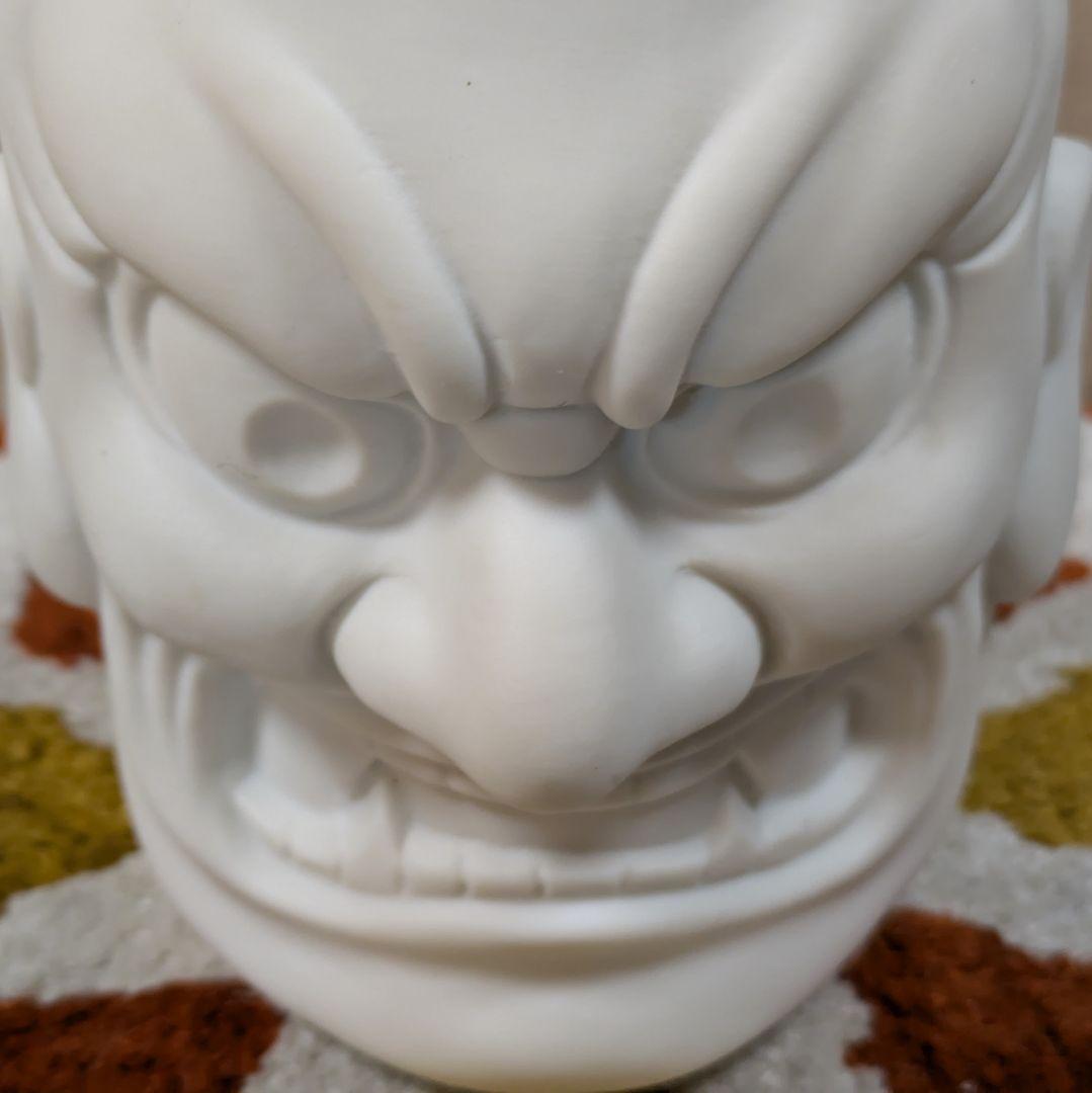 【未開封／希少モデル】天照 そば焼酎 鬼面デザイン 陶器720ml 神楽酒造