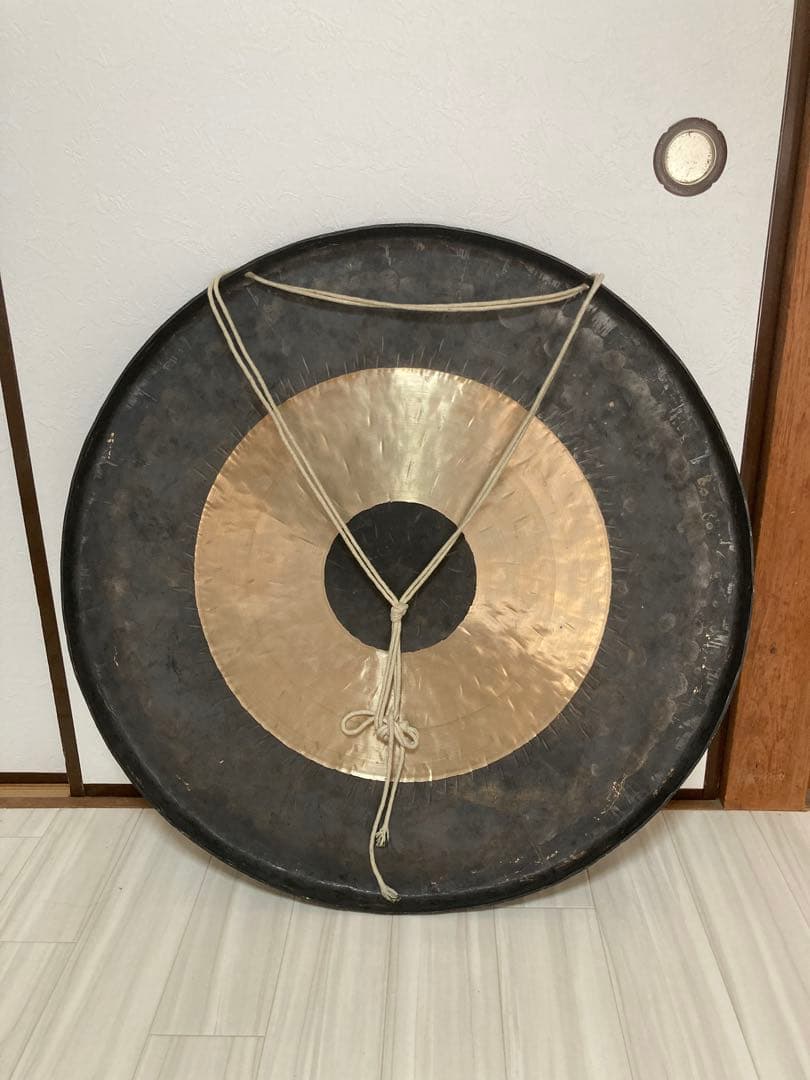 【7/27(日)終了】 ゴング 76㎝ Zenn ドラ タムタム 銅鑼